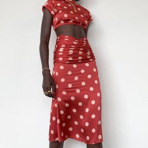 Orseund Iris Romantique midi skirt M